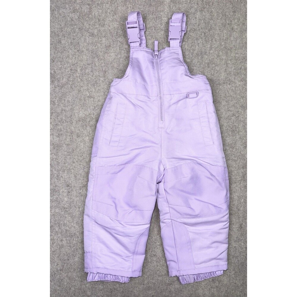 Circo Girls 12M Bibs Pullover Ski Insulated Snowsuit Winter Wear Overalls Purple